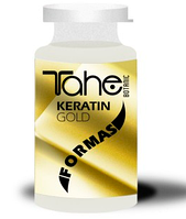 Tahe Масло-эмульсия для придания объема Formas Keratin Gold 10*10 мл