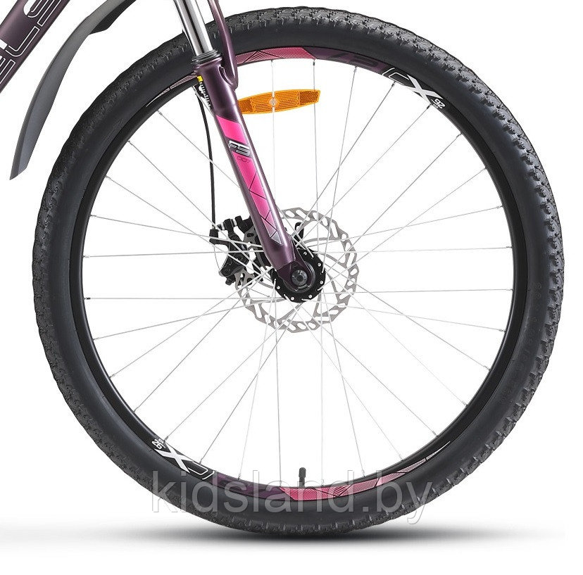 Велосипед Stels Miss 5100 Md 26" ( светло-пурпурный) - фото 7 - id-p176456120