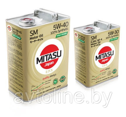 Масло моторное MITASU 5W30 MOLY-TRiMER SM/CF/GF-4 (4л) MJ-M11-4