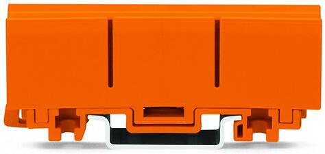 Адаптер монтажный для винт. крепления зажимов 2273 серии или на DIN-рейку, оранжевый - фото 1 - id-p176462344