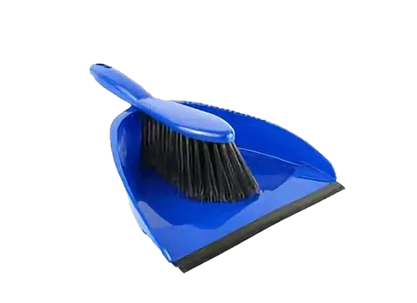 Совок с резинкой + щетка-сметка