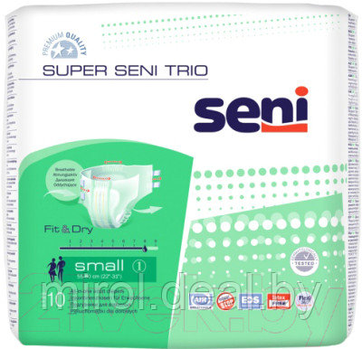 Подгузники для взрослых Seni Super Trio Small - фото 1 - id-p176465126