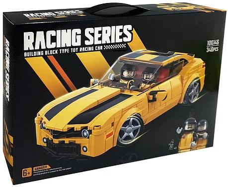 Конструктор Racing Series Гоночная серия Chevrolet Camaro Шевроле Камаро 340 деталей, фото 2