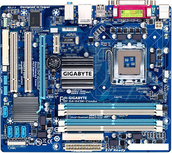 Материнская плата Gigabyte GA-G41M-Combo (rev. 2.0)