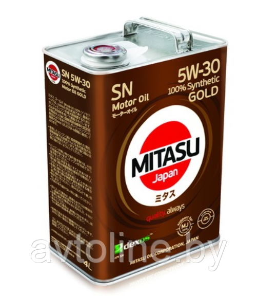 Масло моторное MITASU 5W30 GOLD SN/GF-5 (4л) MJ-101-4 - фото 1 - id-p175714389