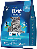 Сухой корм для кошек Brit Premium Cat Kitten с курицей 8 кг