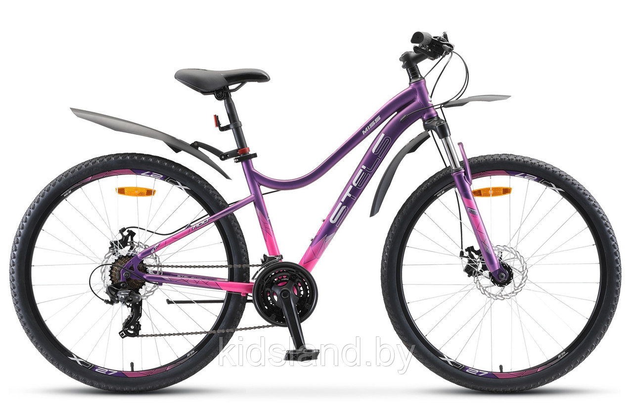 Велосипед Stels Miss 7100 MD 27.5" ( фиолетовый) - фото 1 - id-p150533031