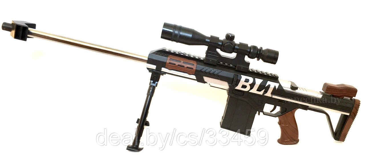 Штурмовая пневматическая снайперская винтовка BLT на пульках 6мм c Л.П., фото 1