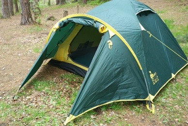 Палатка Tramp TRT-39 Lair 3 V2 Green - фото 1 - id-p176476936