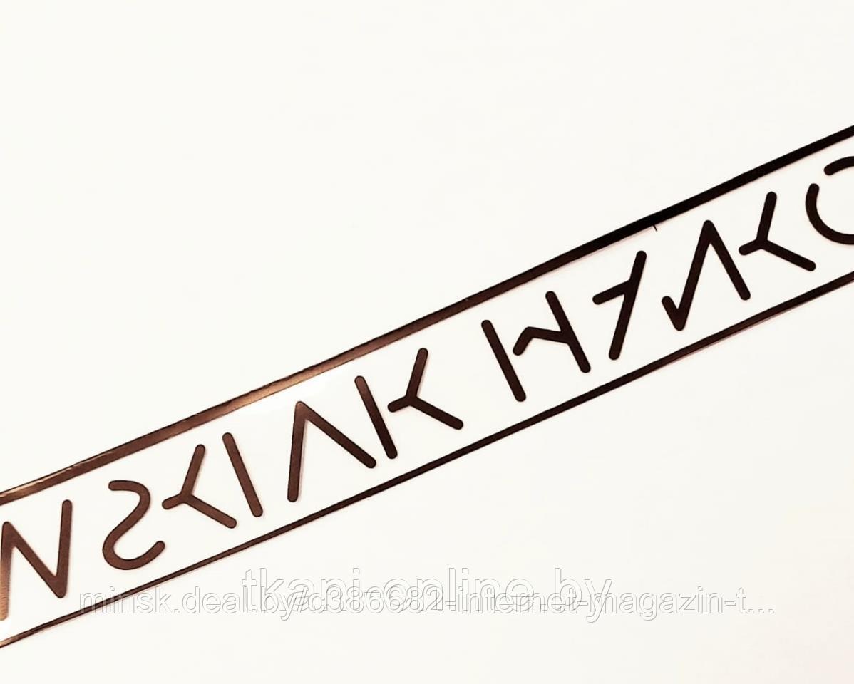 Тесьма силиконовая 2,5 см