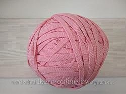 Шнур отделочный плоский розовый