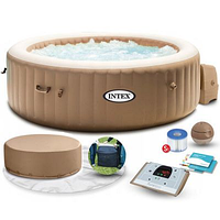 Надувной бассейн джакузи Intex 28476 PureSpa Bubble Massage 196*71 см