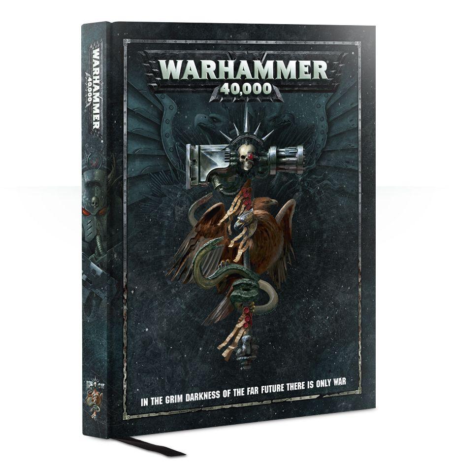 Warhammer 40,000: Основная Книга Правил / Rulebook (8th edition) ENG (арт. 40-02-60) - фото 1 - id-p176483149