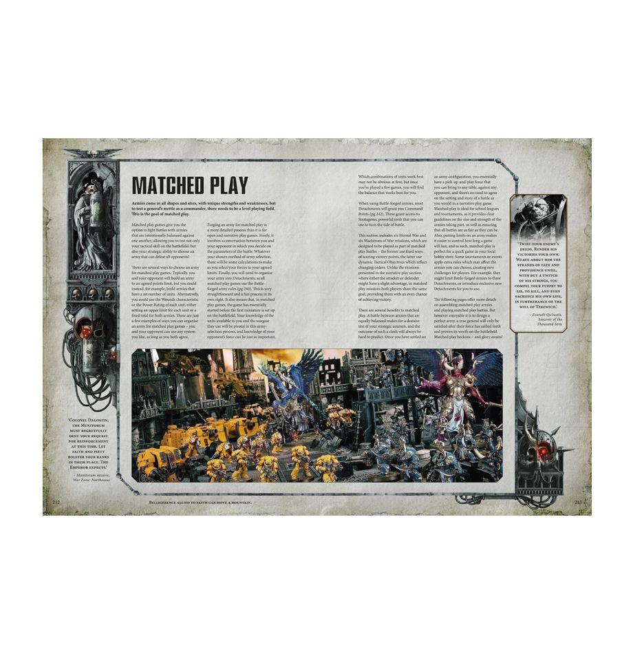Warhammer 40,000: Основная Книга Правил / Rulebook (8th edition) ENG (арт. 40-02-60) - фото 5 - id-p176483149