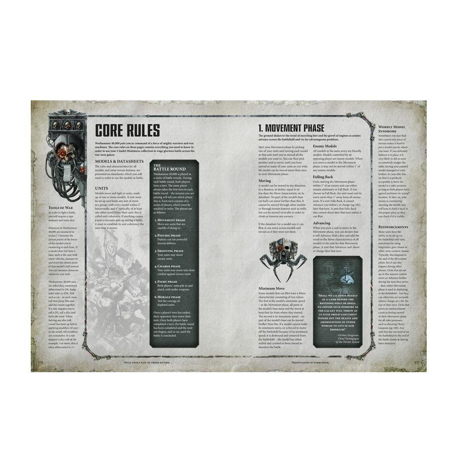 Warhammer 40,000: Основная Книга Правил / Rulebook (8th edition) ENG (арт. 40-02-60) - фото 6 - id-p176483149