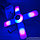 Светодиодная музыкальная Блютуз колонка лампа Deformation music Lamp пульт ДУ (музыка, аудио, 7 цветов), фото 9