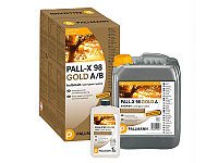 Pallmann (Германия) Pallmann Pall-X 98 водный двухкомпонентный матовый лак для паркета - 4,95л