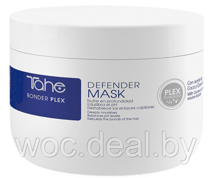 Tahe Маска для светлых и обесцвеченных волос Defender Bonder Plex, 300 мл - фото 1 - id-p176485185