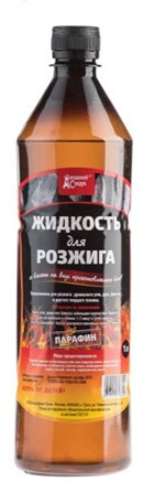 ˄ Жидкость для розжига 1л. параАФИН ДС-131