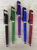 Стилус - ручка для планшета и телефона Profit 3 в 1 подставка, фото 3