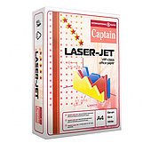 Бумага офисная Captain Laser Jet A4, класс A, 80г/м2, 500л