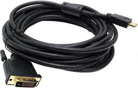 Кабель Buro HDMI-19M-DVI-D-10m, фото 2