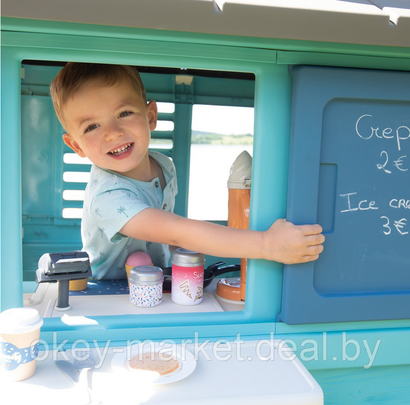 Детский игровой домик Smoby кафе-мороженое Sweety Corner - фото 4 - id-p176507507