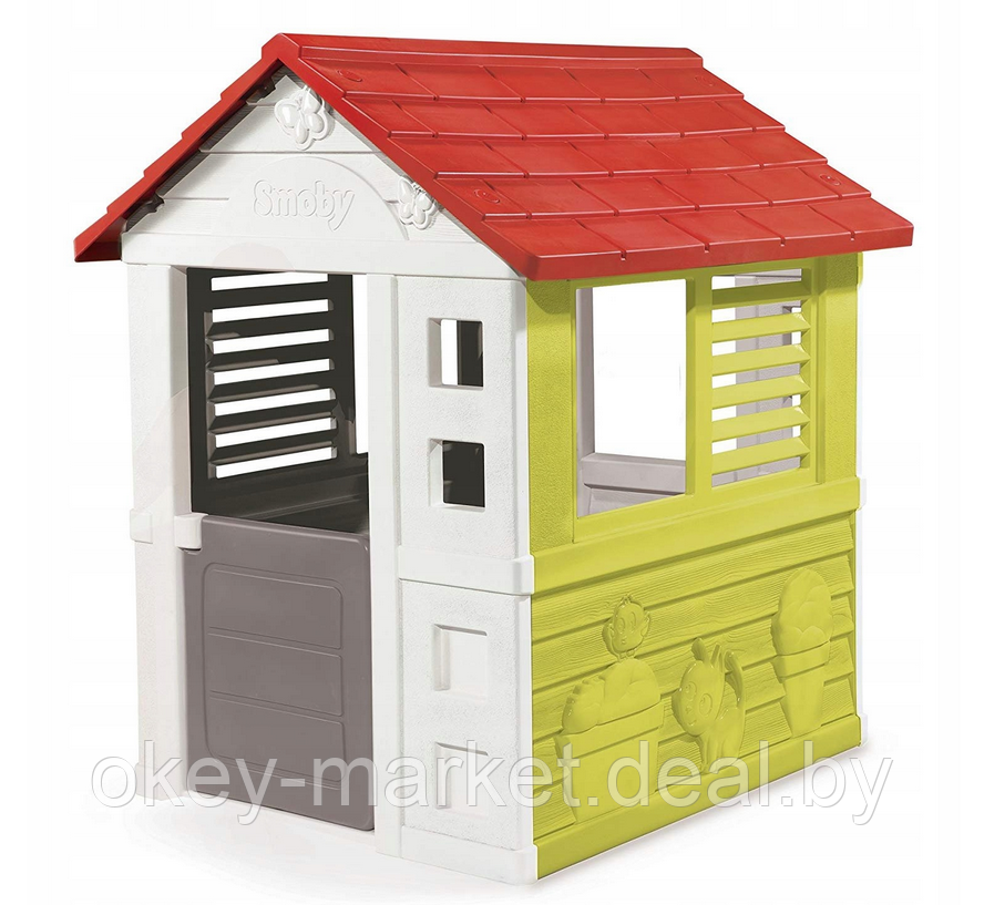 Игровой домик Smoby Lovely Nature House 810705 - фото 1 - id-p176507578