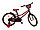 Детский велосипед Favorit Biker 16'' красно-черный, фото 6