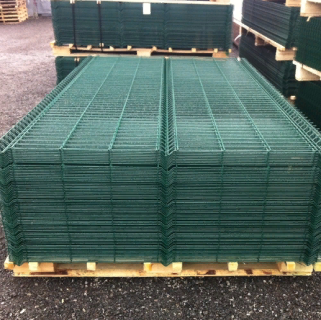 Еврозабор 3д сетка темно-зеленый цвет, Размер 1,5х2,5 метра - фото 1 - id-p176509351