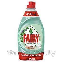 Fairy Нежные Руки Чайное Дерево и Мята 450 мл Средство / жидкость для мытья посуды