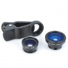 Универсальный объектив 3 в 1 Universal Clip Lens LQ-001 (Суперкачество) - фото 8 - id-p93050738