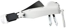 Бинокуляр Лупа-очки с подсветкой 3 LED helmet magnifier MG 81000S, фото 3