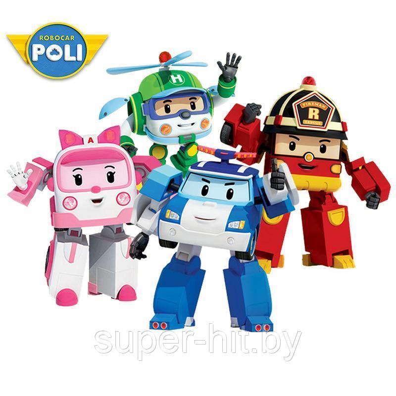 Машинка трансформер Робокар Поли "Robocar Poli" (в ассортименте) - фото 2 - id-p150895744