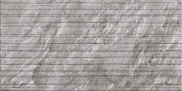 Керамическая плитка декор Борнео 3 серый 600Х300 мм Березакерамика