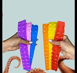 Детская развивающая игрушка Сквидопопс липучка антистресс, для моторики рук Squidopops сквидопс fidget попит, фото 2