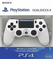 ГЕЙМПАД PS4 БЕСПРОВОДНОЙ DUALSHOCK 4 WIRELESS CONTROLLER (РЕПЛИКА) Белый