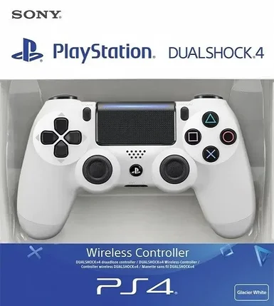 ГЕЙМПАД PS4 БЕСПРОВОДНОЙ DUALSHOCK 4 WIRELESS CONTROLLER (РЕПЛИКА) Белый, фото 2