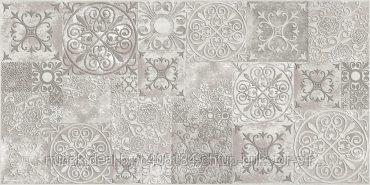 Керамическая плитка декор  Амалфи серый 600Х300 мм Березакерамика