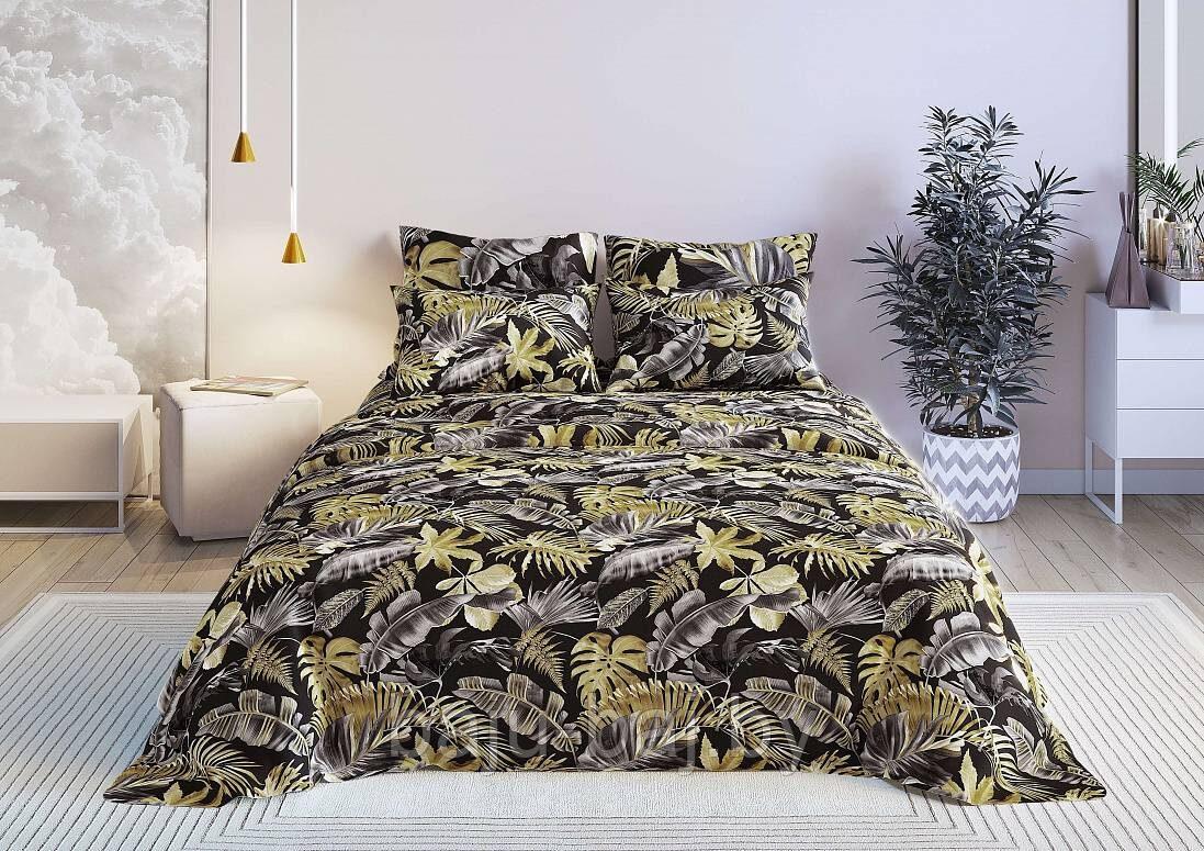 Двуспальный комплект постельного белья  Золотые джунгли