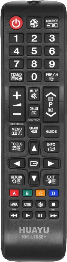 Huayu for Samsung RM-L1088+ ( RM-L1088 c кнопкой SMART HUB ! ) корпус AA59-00741A (серия HRM1351)