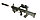 Штурмовая пневматическая снайперская винтовка  3в1 на пульках 6мм(6BB) и орбизах, фото 2
