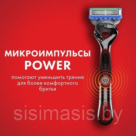 Сменные кассеты для бритья Gillette Fusion5 Proglide Power, оригинал, 8 шт. - фото 6 - id-p176523127