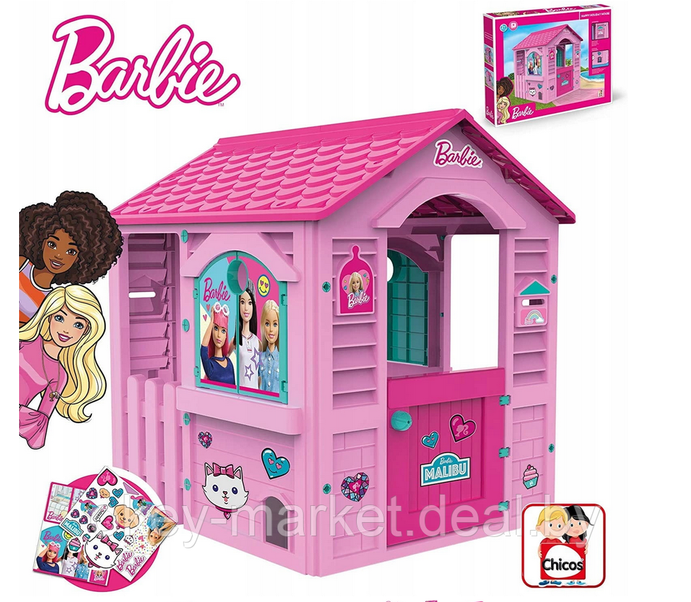 Детский игровой садовый домик Chicos Barbie 89609 - фото 3 - id-p147989052
