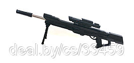 Штурмовая пневматическая снайперская винтовка  3в1 на пульках 6мм(6BB),орбизах