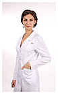 Медицинсий халат, женский (без отделки, цвет белый), фото 5