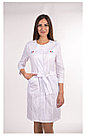 Медицинский халат, женский (отделка цветная, цвет белый), фото 5