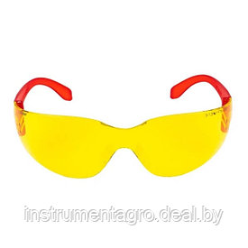 Очки защитные (поликарбонат, желтые, покрытие super, повышенная контрастность, мягкий носоупор)