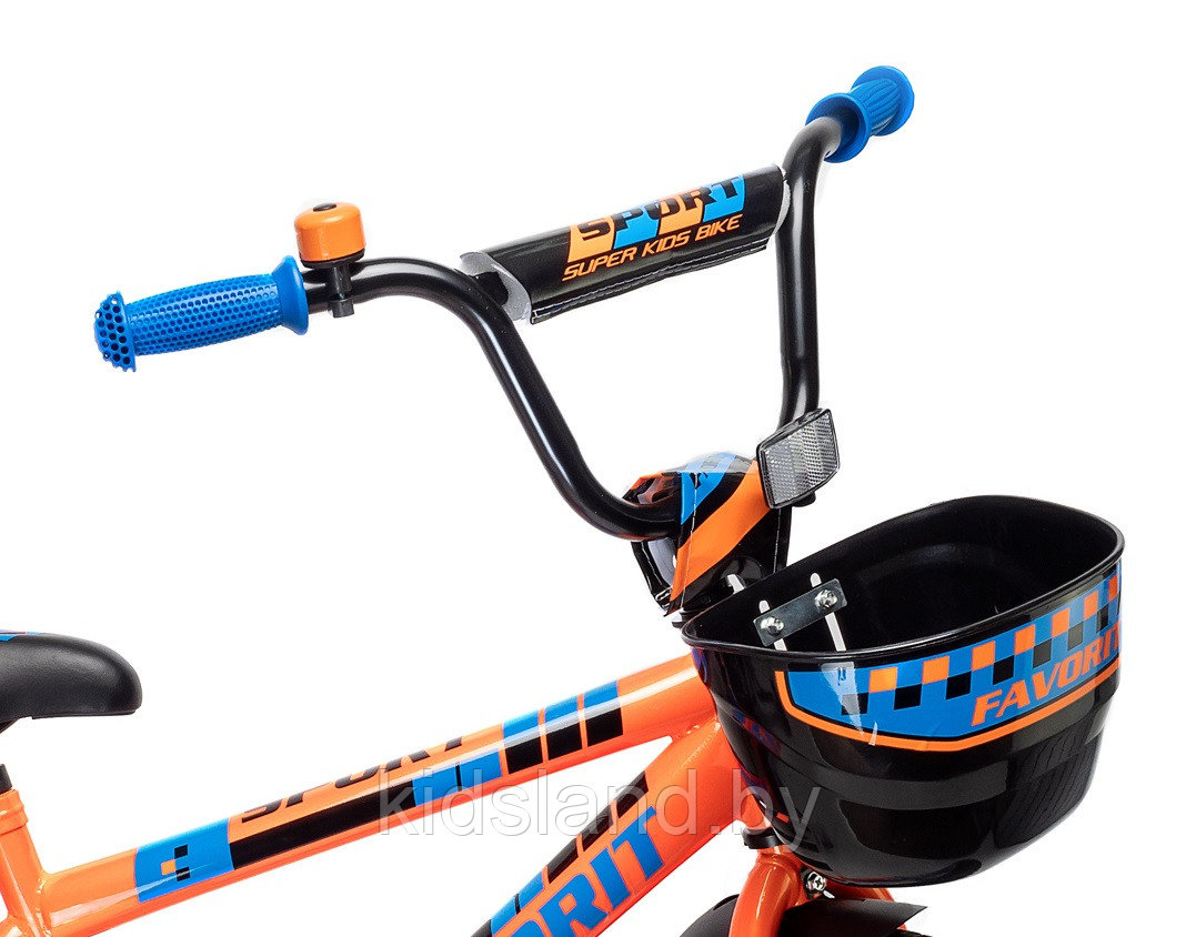 Детский велосипед Favorit SPORT 16'' оранжевый - фото 4 - id-p72708605