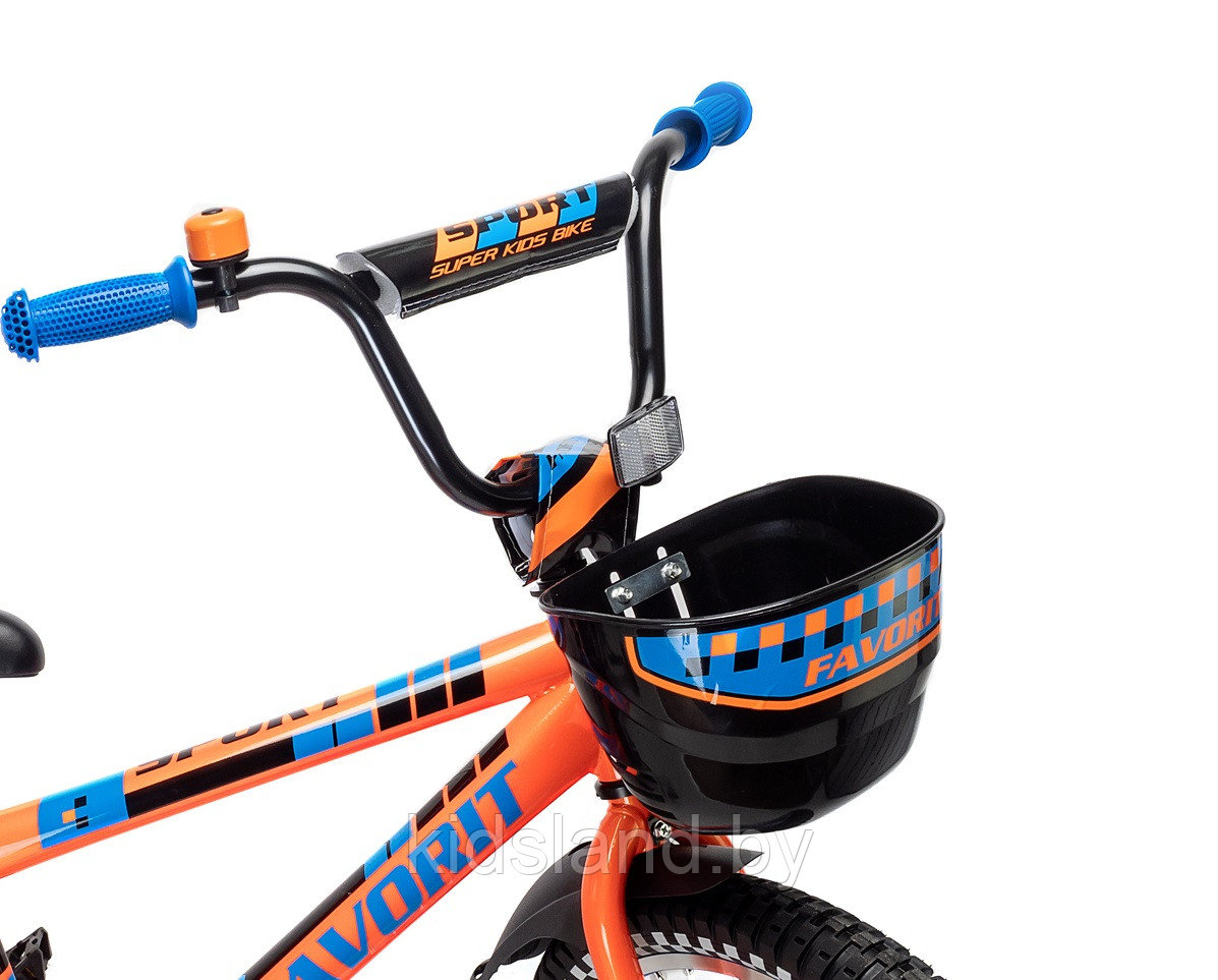Детский велосипед Favorit SPORT 18'' оранжевый - фото 8 - id-p72679526